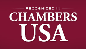 Recognized in Chambers USA