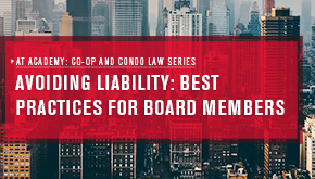 AT Academy: Avoiding Liability: Best Practices for Board Members