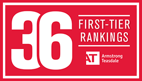 36 First-Tier Rankings in U.S. News & World Report's 2022 "Best Law Firms" Issue