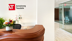 Photo of Armstrong Teasdale's Wilmington office reception area