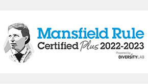 Mansfield Rule Certified Plus 2022-2023 logo
